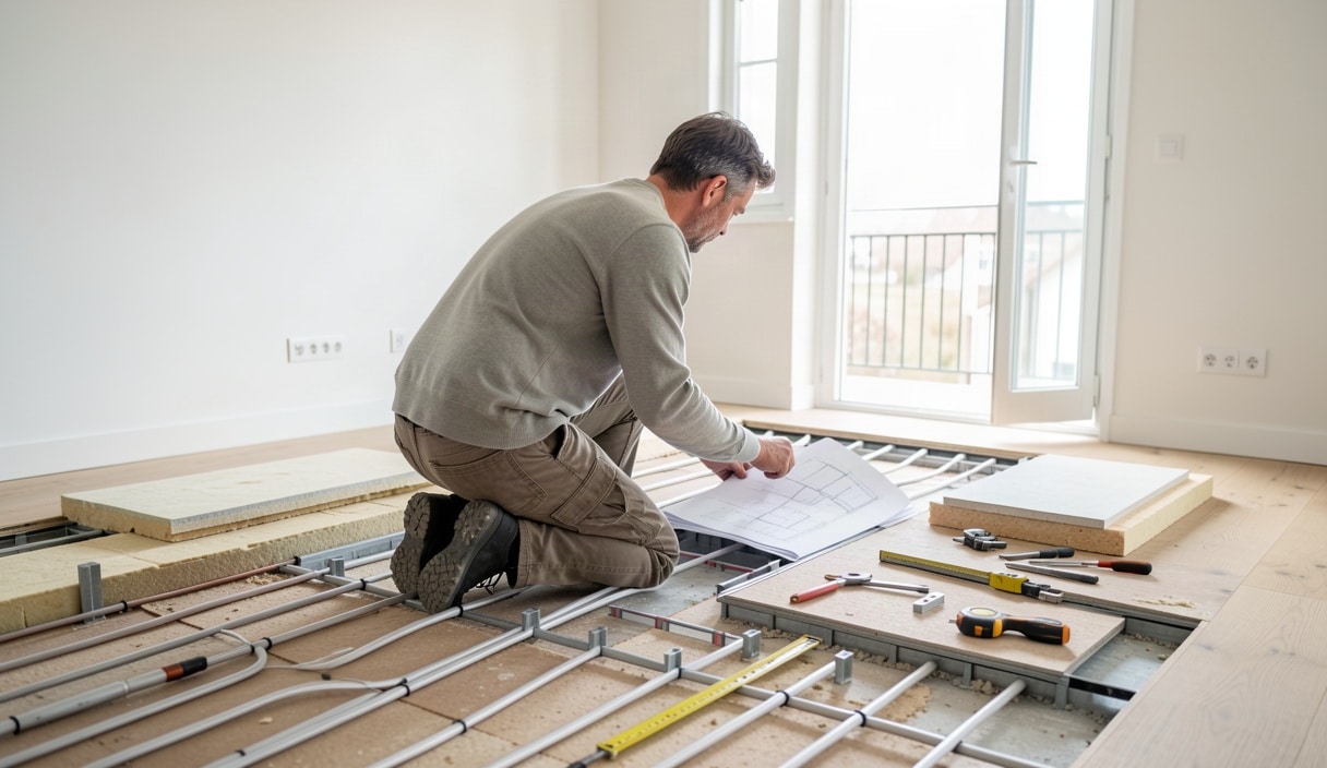 Quel est le prix d’un plancher chauffant au m² ?