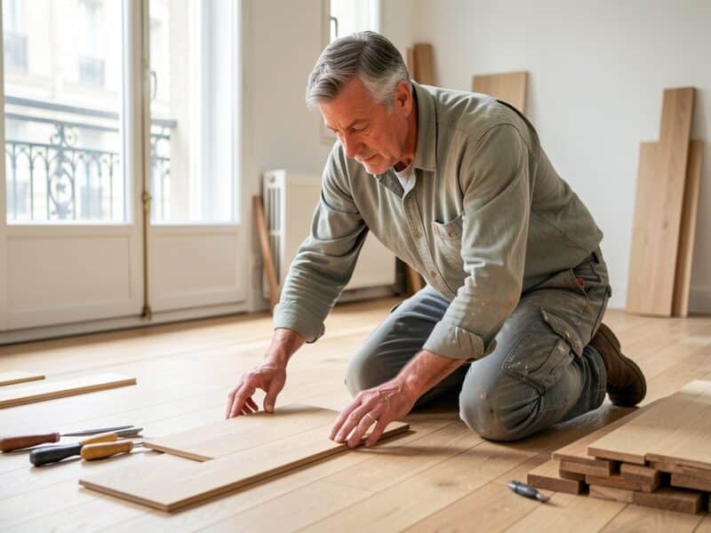 Combien coûte un parquet posé au m² ?