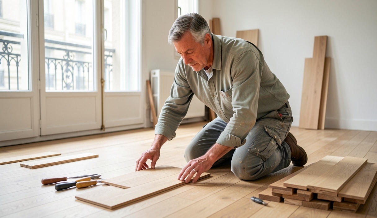 Combien coûte un parquet posé au m² ?
