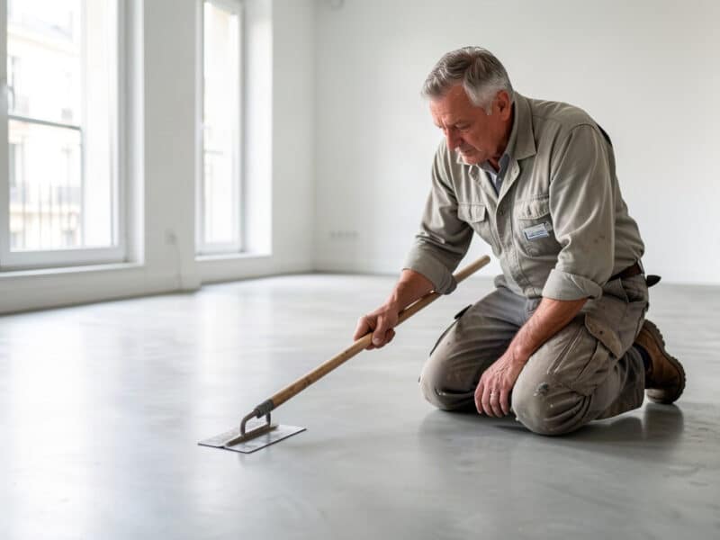 Combien coûte un sol en béton ciré au m² ?