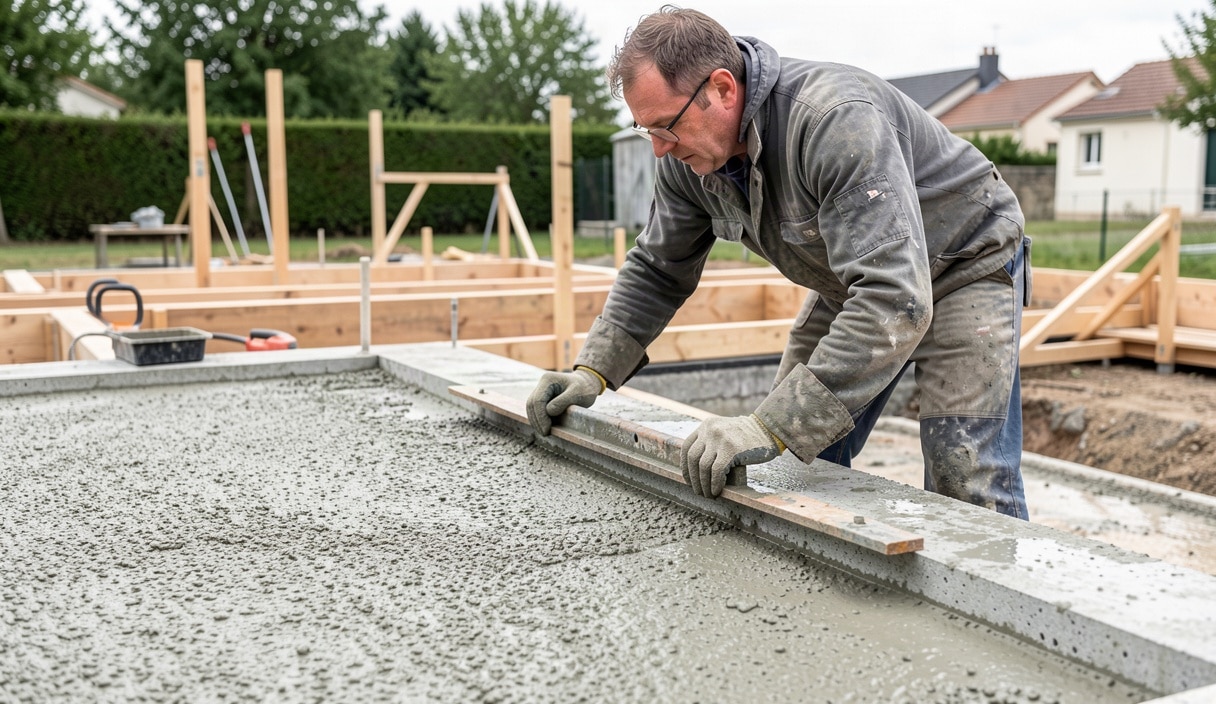 Combien coûte une dalle béton au m² ?