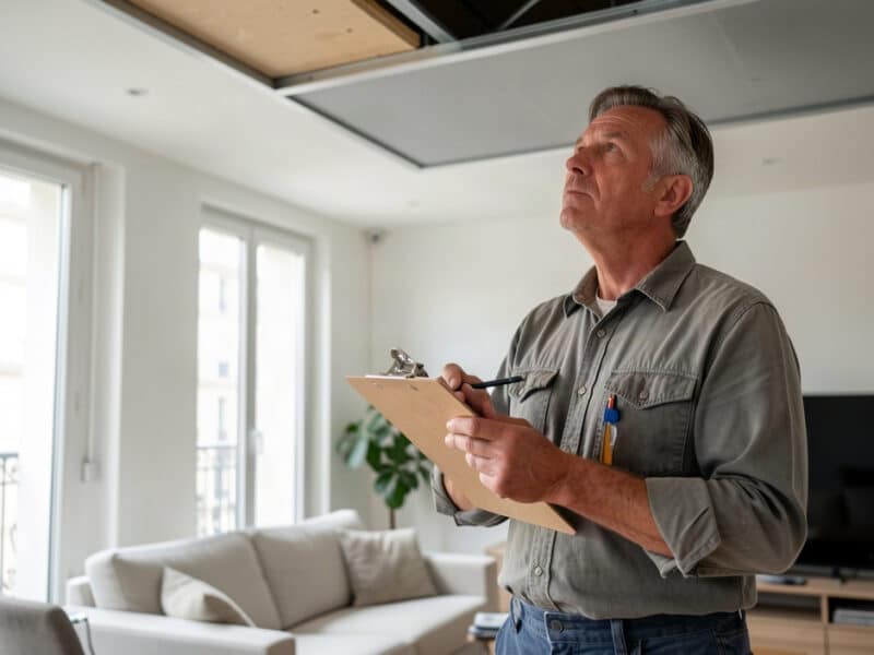 Quel est le prix d&rsquo;un faux plafond posé au m² ?