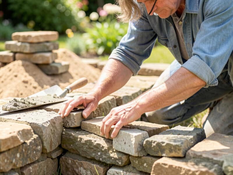 Comment monter un mur en pierre ?