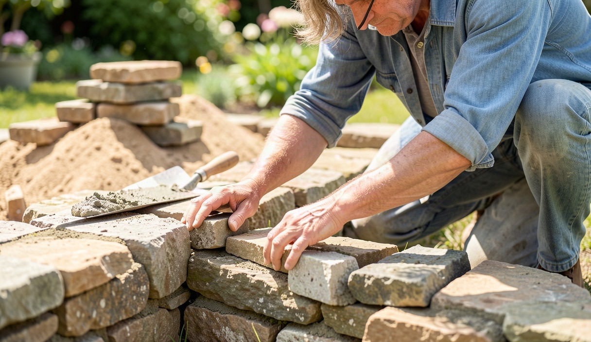 Comment monter un mur en pierre ?