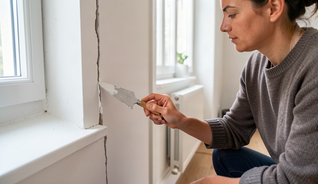 Comment réparer une fissure dans un mur ?