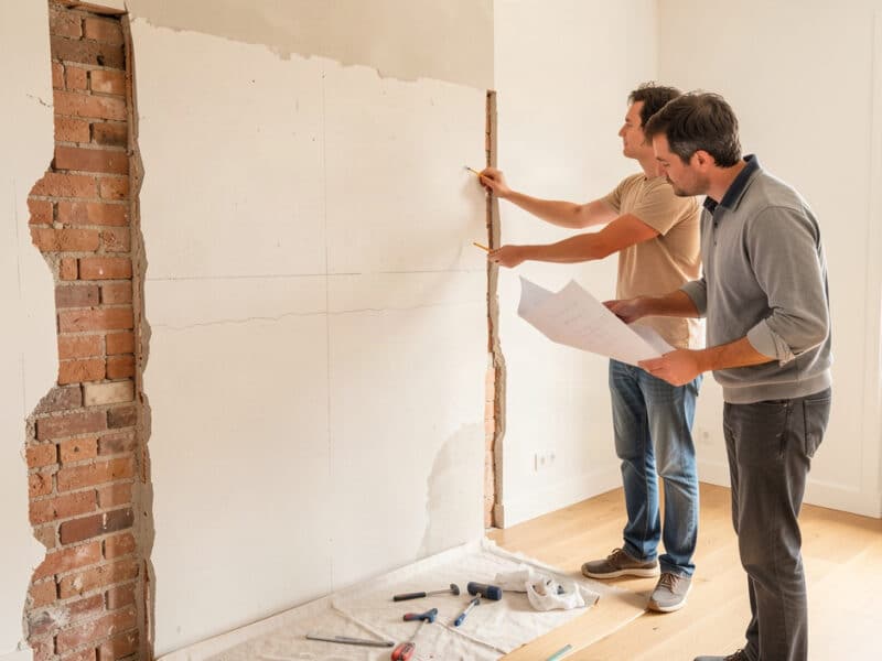 Comment savoir si un mur est porteur ?