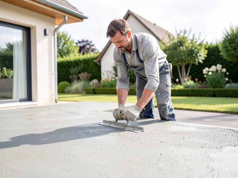 Quel est le prix d&rsquo;une terrasse en béton au m² ?